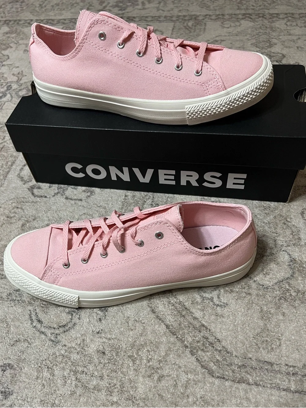 Donut Glaze Converse Chuck Taylor Pink Youth 7